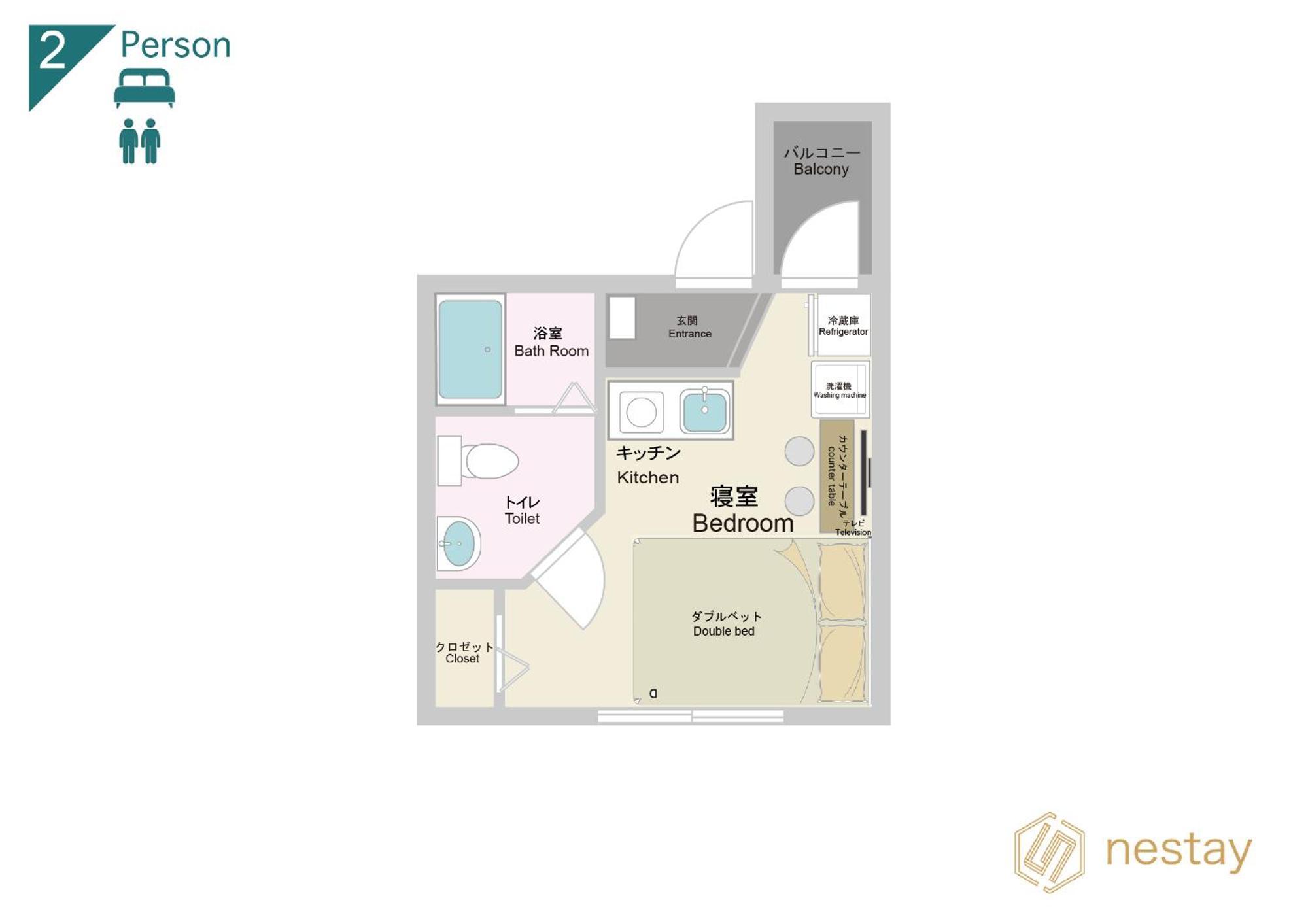 Nestay Apartment Tokyo Waseda Экстерьер фото